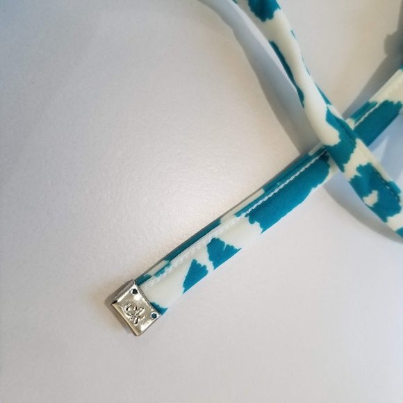 Calvin Klein V-Wire Bandeau Halter Tankini Top Size Small - Picture 10 of 10